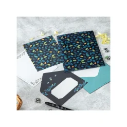 New Maison Ghibli Clear Folder & Letter Set Soot Sprites Leaves - My Neighbor Totoro