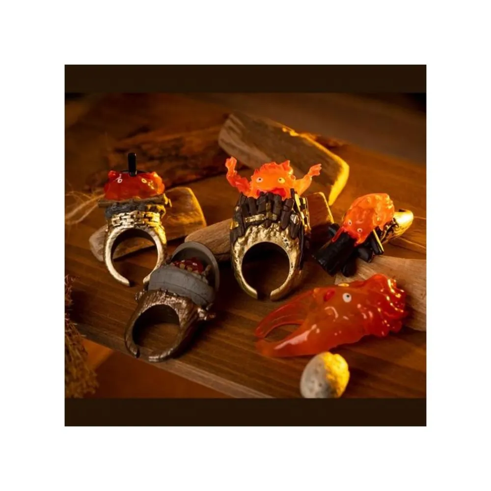 Outlet Maison Ghibli Collection Calcifer 1 Blind Ring - Howl'S Moving Castle