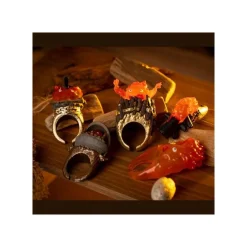 Discount Maison Ghibli Collection Calcifer Assorted 6 Rings - Howl'S Moving Castle