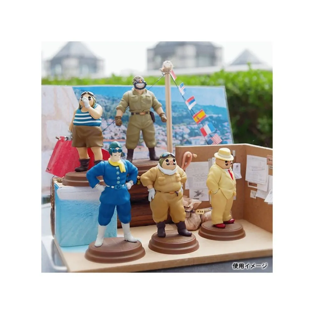 Clearance Maison Ghibli Collection Marco Assorted 6 Figurines- Porco Rosso