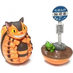 Outlet Maison Ghibli Collection Of Figurines Catbus - My Neighbor Totoro