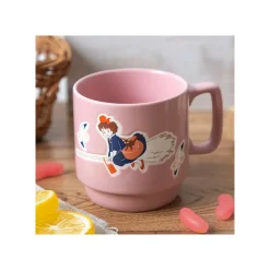 Outlet Maison Ghibli Coloful Embossed Mug Kiki On Her Broom - Kiki'S Delivery Service