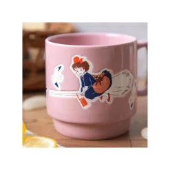 Outlet Maison Ghibli Coloful Embossed Mug Kiki On Her Broom - Kiki'S Delivery Service