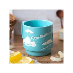 Hot Maison Ghibli Coloful Embossed Mug Savoia - Porco Rosso