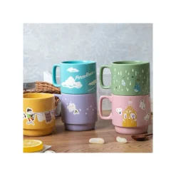 Hot Maison Ghibli Coloful Embossed Mug Savoia - Porco Rosso