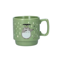 Hot Maison Ghibli Coloful Embossed Mug Totoro Holding Umbrella - My Neighbor Totoro