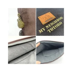Discount Maison Ghibli Corduroy Satchel Totoro Patch - My Neighbor Totoro