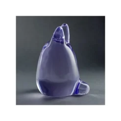 New Maison Ghibli Crystal Figurine Transparent Small Totoro Purple - My Neighbor Totoro