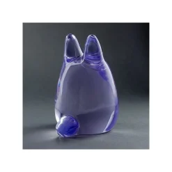New Maison Ghibli Crystal Figurine Transparent Small Totoro Purple - My Neighbor Totoro