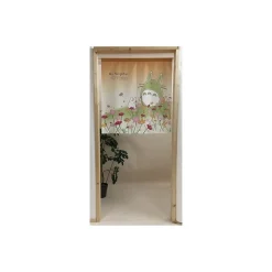 Outlet Maison Ghibli Curtains Flowers Totoro - My Neighbor Totoro