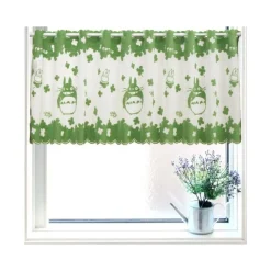 Hot Maison Ghibli Curtains Totoro Clovers - My Neighbor Totoro
