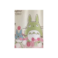 Outlet Maison Ghibli Curtains Tulips Totoro - My Neighbor Totoro