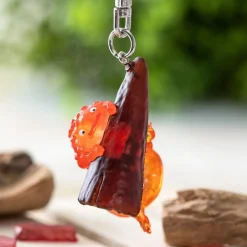 Maison Ghibli 3D Keychains Calcifer - Howl'S Moving Castle
