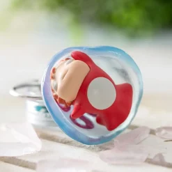 Hot Maison Ghibli 3D Keychains Ponyo And Jellyfish - Ponyo By The Cliff