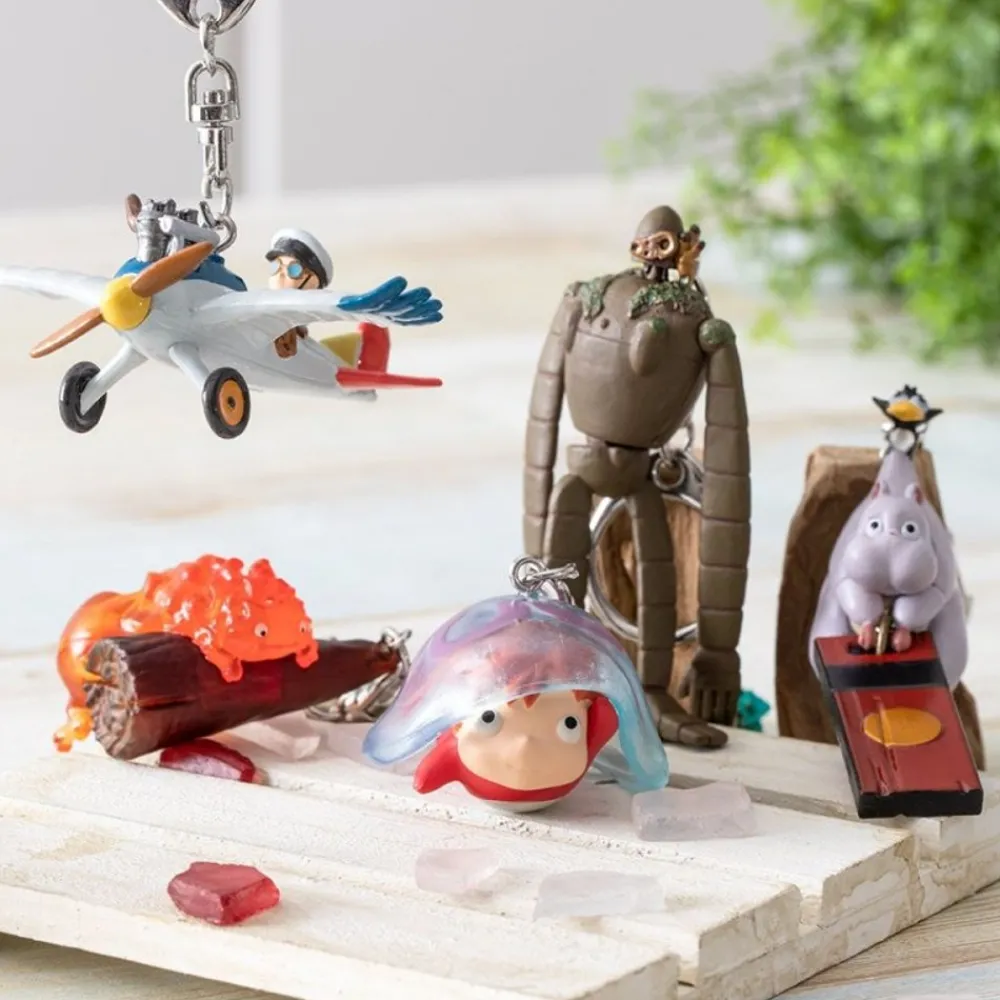 Hot Maison Ghibli 3D Keychains Robot Soldier - Castle In The Sky