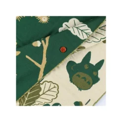 Hot Maison Ghibli Dark Green Stole Oak Leaves - My Neighbor Totoro