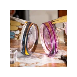 Outlet Maison Ghibli Decorated Glass Marco & Fio - Porco Rosso