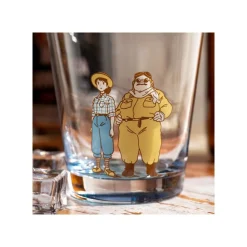Outlet Maison Ghibli Decorated Glass Marco & Fio - Porco Rosso
