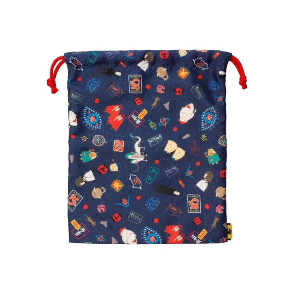 Hot Maison Ghibli Drawstring Bag Mysterious Street - Spirited Away