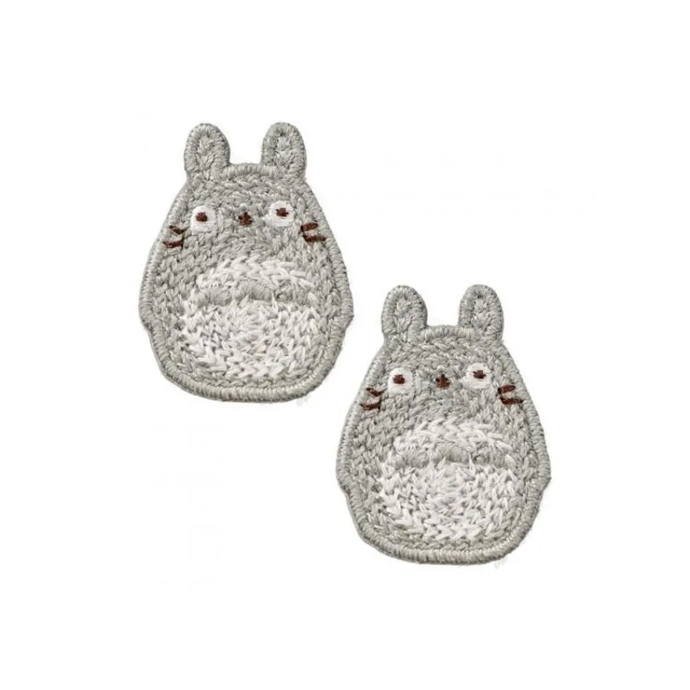 Hot Maison Ghibli Earrings Embroidery Serie Totoro - My Neighbour Totoro