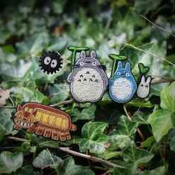 Online Maison Ghibli Embroidered Jewel Brooch Small Totoro - My Neighbor Totoro