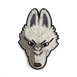 Discount Maison Ghibli Embroidered Jewel Brooch Moro - Princess Mononoke