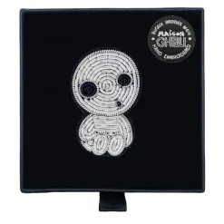 Hot Maison Ghibli Embroidered Jewel Brooch Seated Kodama - Princess Mononoke