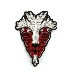 Hot Maison Ghibli Embroidered Jewel Brooch Great Forest Spirit - Princess Mononoke