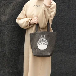 Sale Maison Ghibli Embroidered Moon Bag Totoro - My Neighbor Totoro