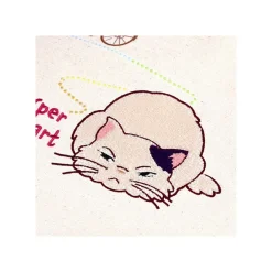 New Maison Ghibli Embroidery Canvas Tote Bag The Path Of Twos - Whisper Of The Heart