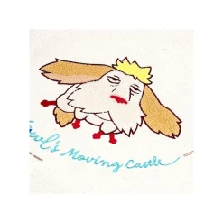 Online Maison Ghibli Embroidery Canvas Tote Bag Flying Heen - Howl'S Moving Castle