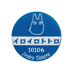 Hot Maison Ghibli Embroidery Compact Mirror Bus Stop -My Neighbor Totoro