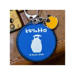 Clearance Maison Ghibli Embroidery Keychain Bus Stop - My Neighbor Totoro