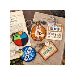 Discount Maison Ghibli Embroidery Keychain Train Ticket - Sprited Away