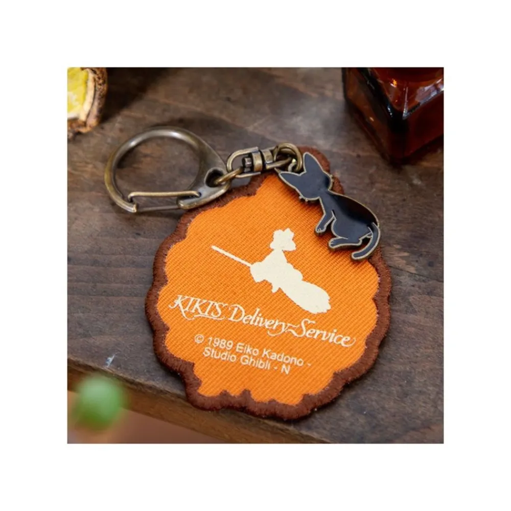 Online Maison Ghibli Embroidery Keychain Wreath Of Bread - Kiki'S Delivery Service