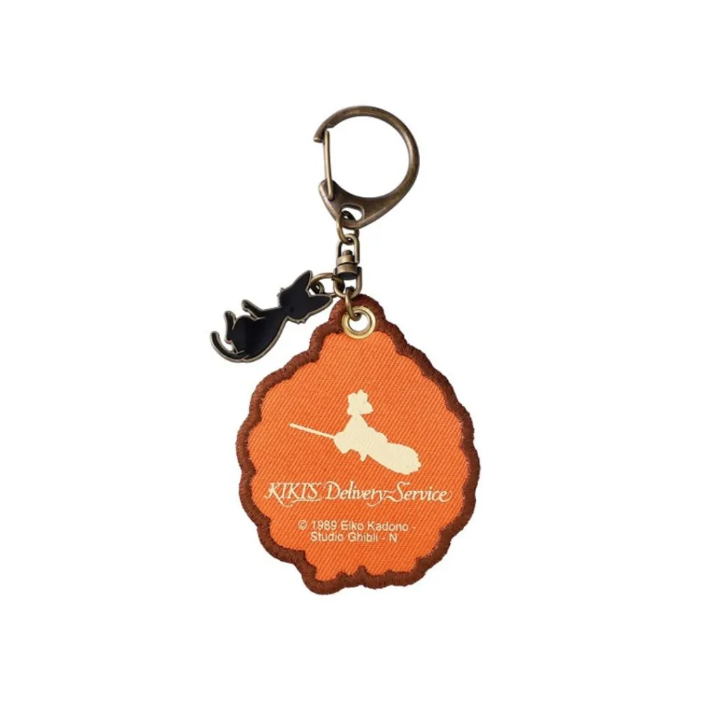 Online Maison Ghibli Embroidery Keychain Wreath Of Bread - Kiki'S Delivery Service