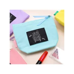 Clearance Maison Ghibli Embroidery Pouch Calcifer - Howl'S Moving Castle