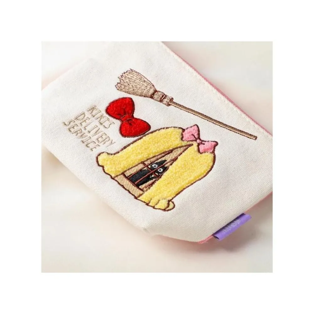 Online Maison Ghibli Embroidery Pouch Jiji In Cage - Kiki'S Delivery Service
