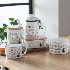 Hot Maison Ghibli Enamel Measuring Cup Viennese Pastries 450Ml - Kiki'S Delivery Servic