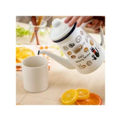 Maison Ghibli Enamel Tea Pot Viennese Pastries 1,1L - Kiki'S Delivery Service
