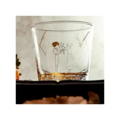 New Maison Ghibli Engraved Glass Howl & Sophie - Howl'S Moving Castle