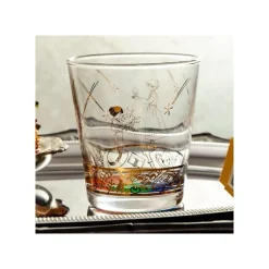 New Maison Ghibli Engraved Glass Howl & Sophie - Howl'S Moving Castle