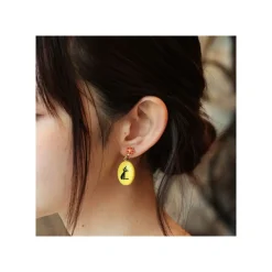 Online Maison Ghibli Fancy Yellow Earrings Jiji - Kiki'S Delivery Service