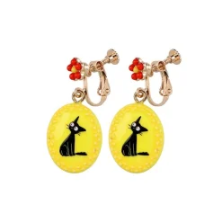 Outlet Maison Ghibli Fancy Yellow Earrings With Clips Jiji - Kiki'S Delivery Service