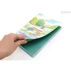 Outlet Maison Ghibli Flexi Journal Ponyo & Sosuke - Ponyo On The Cliff