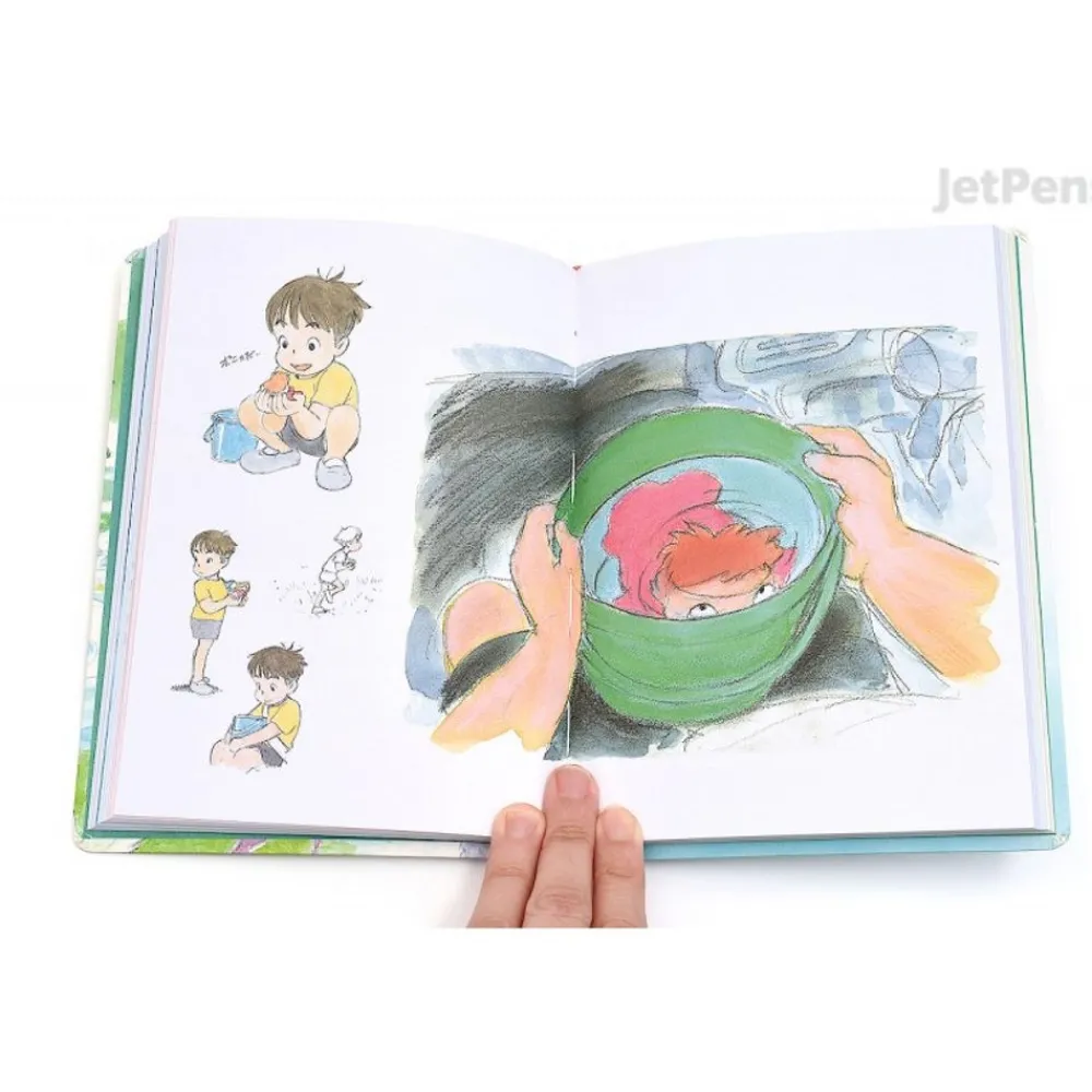 Outlet Maison Ghibli Flexi Journal Ponyo & Sosuke - Ponyo On The Cliff