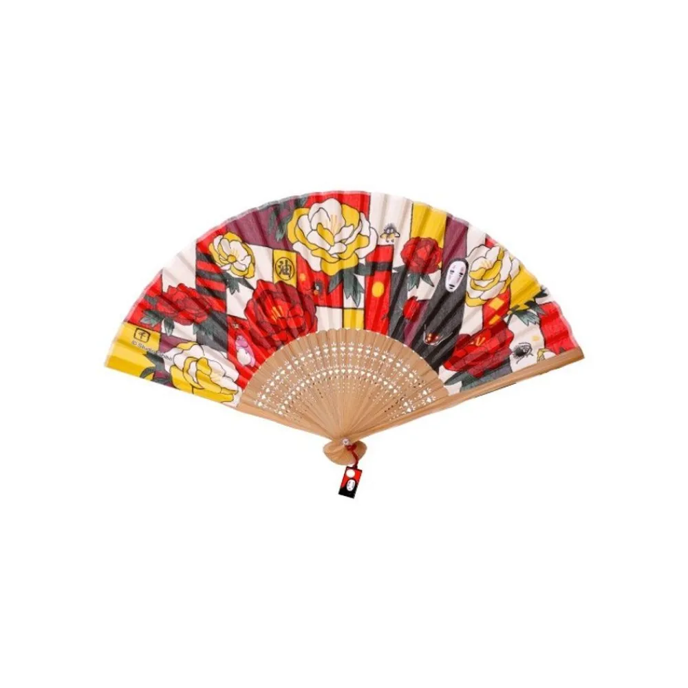 Best Maison Ghibli Folding Fan Unabara Flowers - Spirited Away