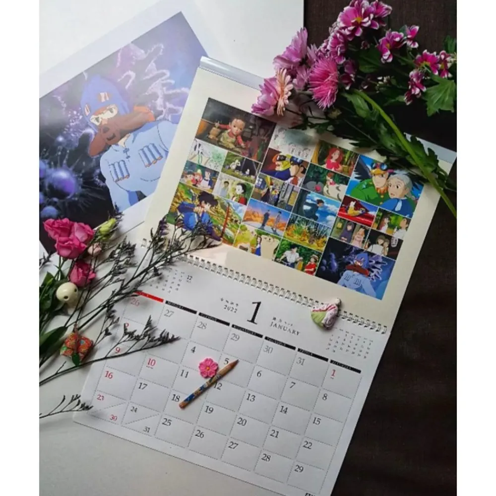 Maison Ghibli Frame Art Calendar Ghibli 2022
