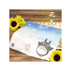 Hot Maison Ghibli Gauze Handkerchiefs Totoro Fireworks - My Neighbour Totoro