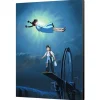 Outlet Maison Ghibli Ghibli - Castle In The Sky - 35X50Cm Wood Panel